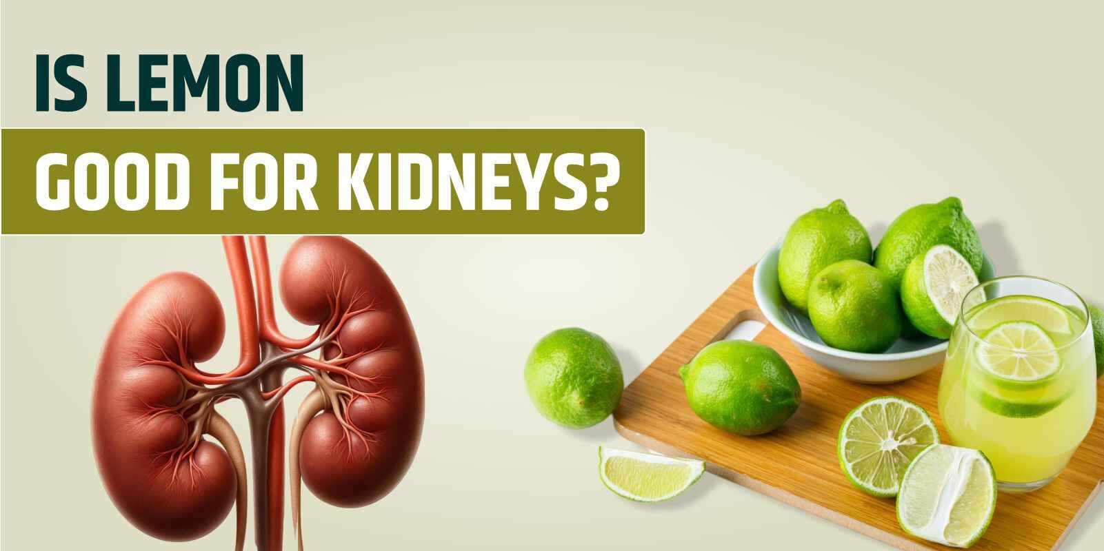 Is lemon good for kidneys